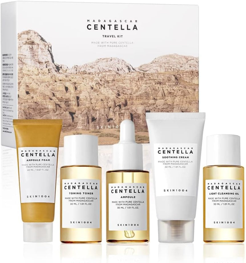 SKIN 1004 - Madagascar Centella Travel Kit (30ml+20ml+30ml+30ml+30ml)